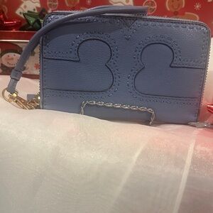 Blue Wristlet Clutch
